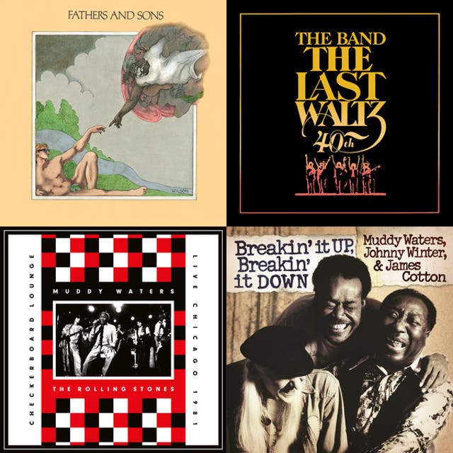 Collage of album covers featuring Irma Thomas, Buddy Guy, and Louisiana rhythm and blues releases.